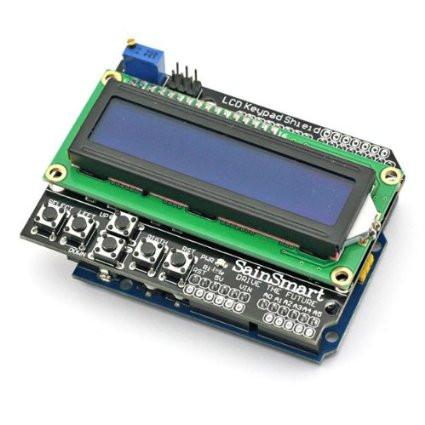 Sainsmart Uno+1602 Lcd Keypad Shield Kit 4 Arduino Avr Atmel Atmega328 