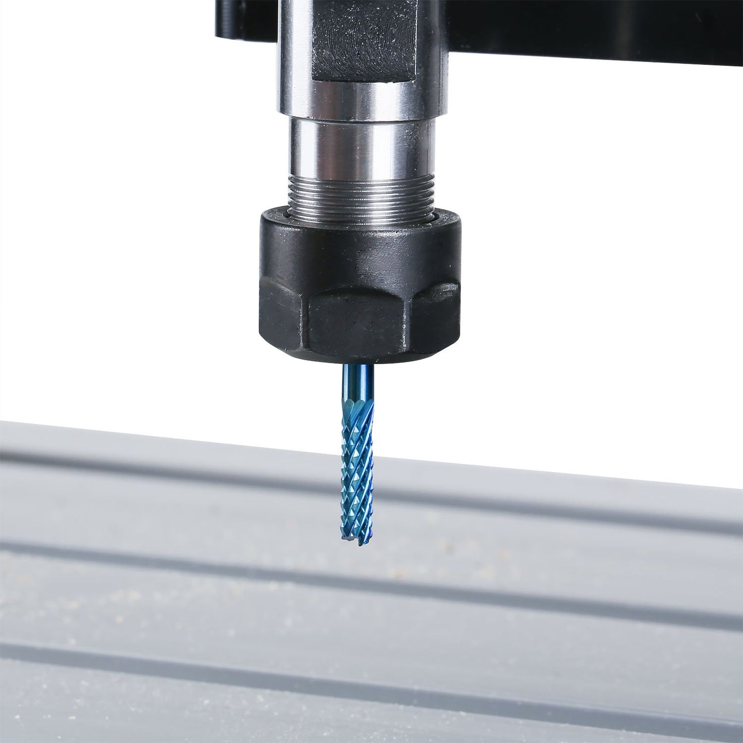 SainSmart Genmitsu 10Pcs Nano Blau Beschichtet Schaftfräser