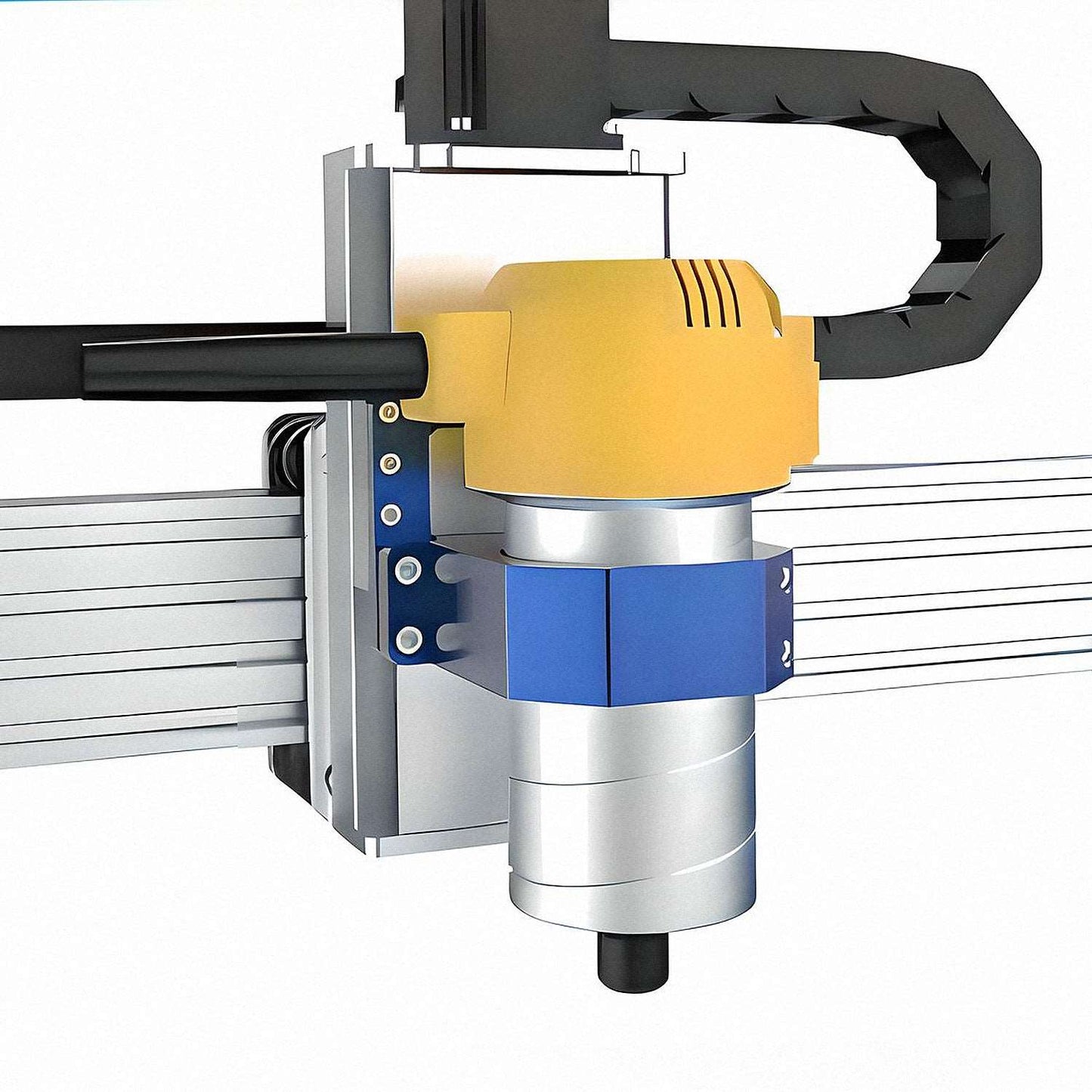 Genmitsu 69mm Durchmesser Aluminium Spindelhalterung für Genmitsu PROVerXL 4030 V2 CNC Router Maschine