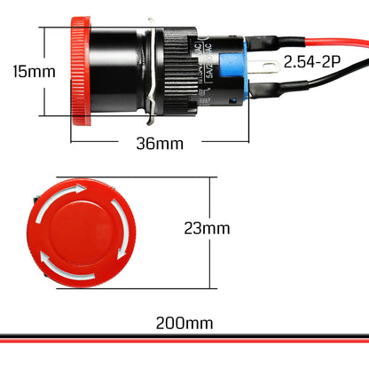 Not-Aus-Schalter für Genmitsu CNC-Fräser 3018-PROVer/3018-MX3