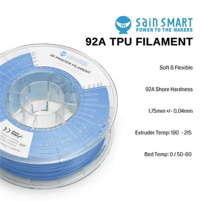 TPU 1,75 mm 92A flexibles TPU-3D-Drucker-Filament