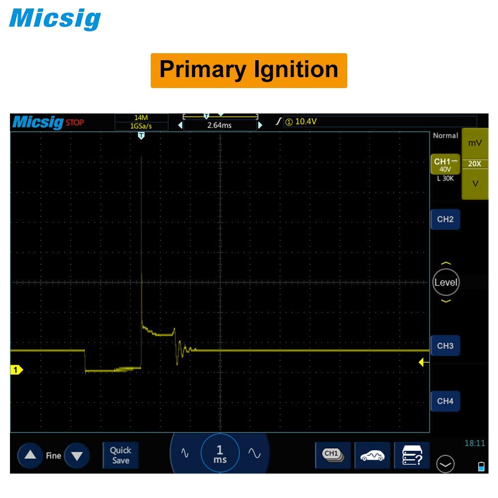 Micsig SATO1004 Digitales Automotive Tablet-Oszilloskop, verbesserte Version von ATO1104