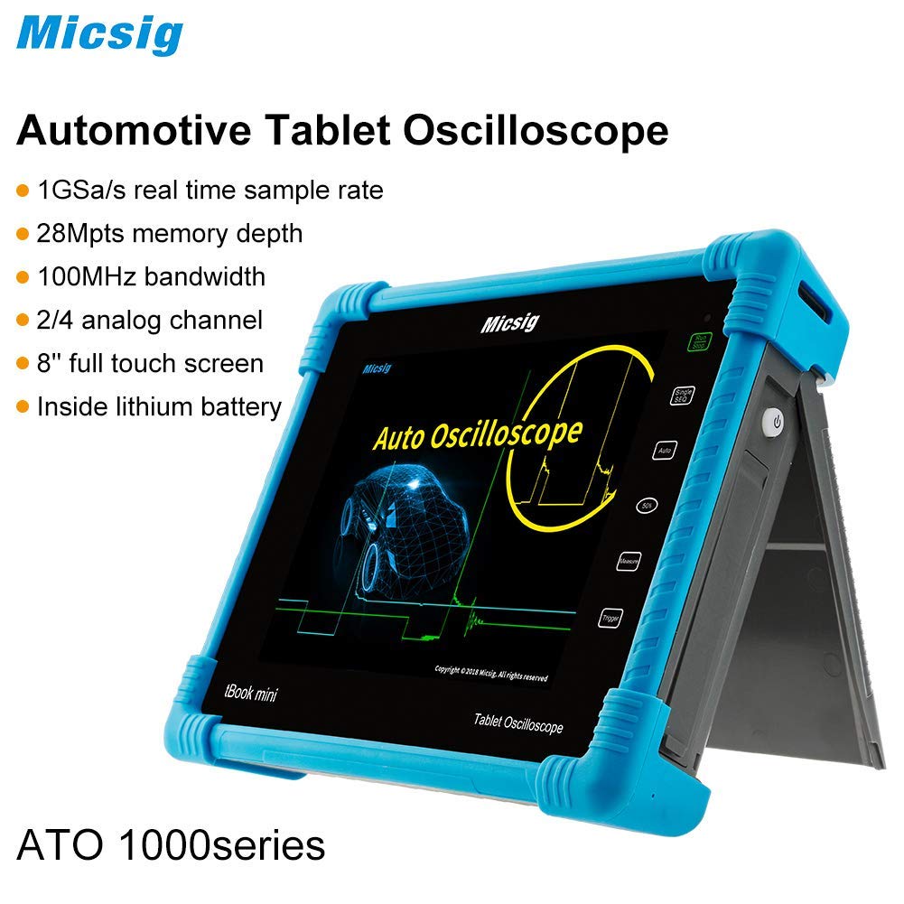 Micsig SATO1004 Digitales Automotive Tablet-Oszilloskop, verbesserte Version von ATO1104