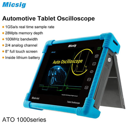 Micsig SATO1004 Digitales Automotive Tablet-Oszilloskop, verbesserte Version von ATO1104