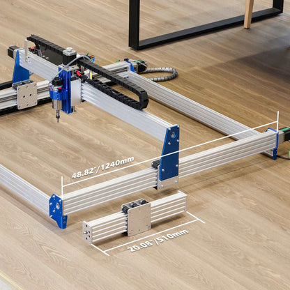 Genmitsu 1010 XY-Achsen Erweiterungskit CNC Zubehör Upgrade für Fräsmaschine PROVerXL 4030, 39" x 40" (1000 x 1020mm)