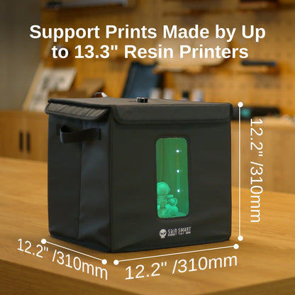 Harz-UV-Härtungsbox für LCD-SLA-3D-Druck, 13,3 Zoll groß, mit Drehteller