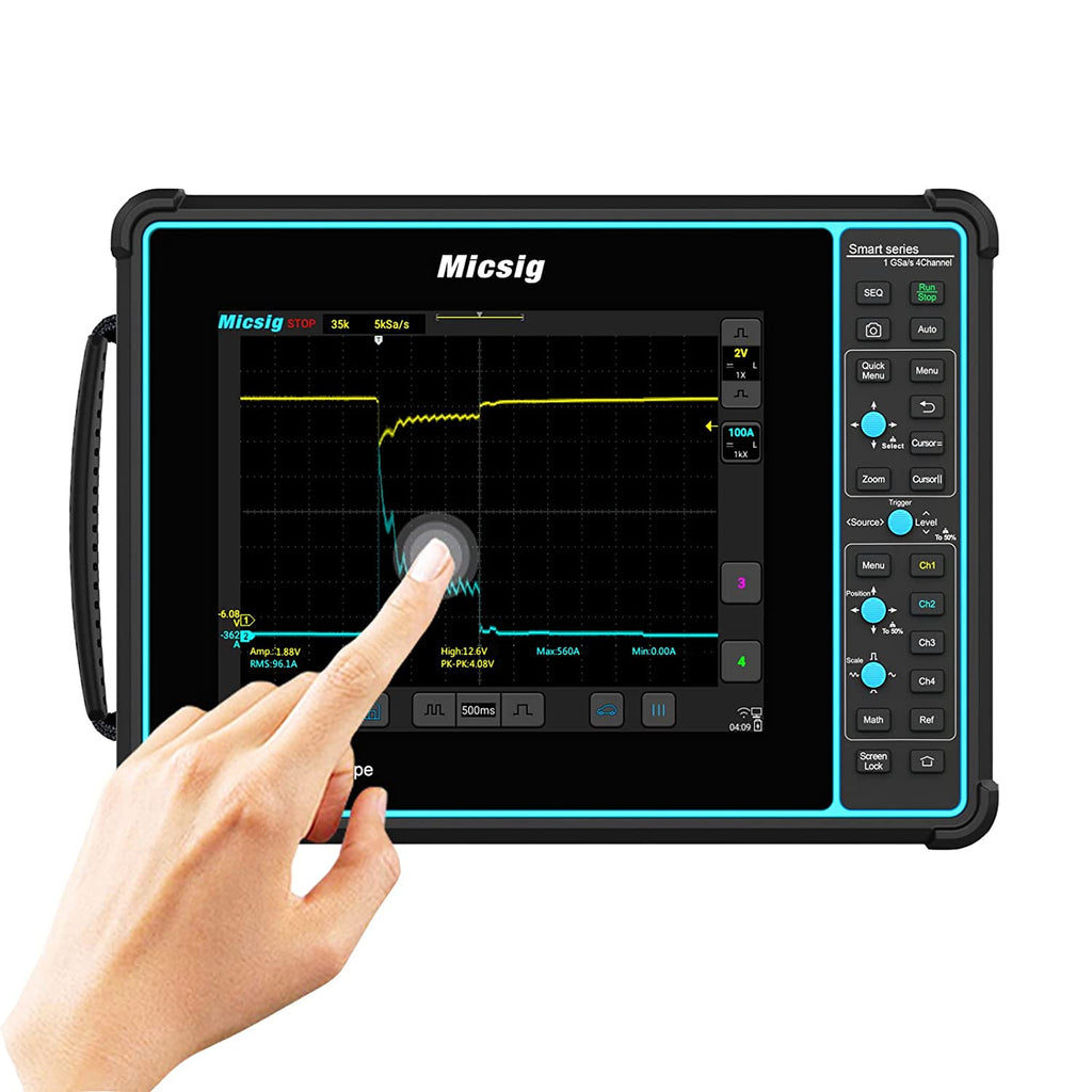 Micsig SATO1004 Digitales Automotive Tablet-Oszilloskop, verbesserte Version von ATO1104