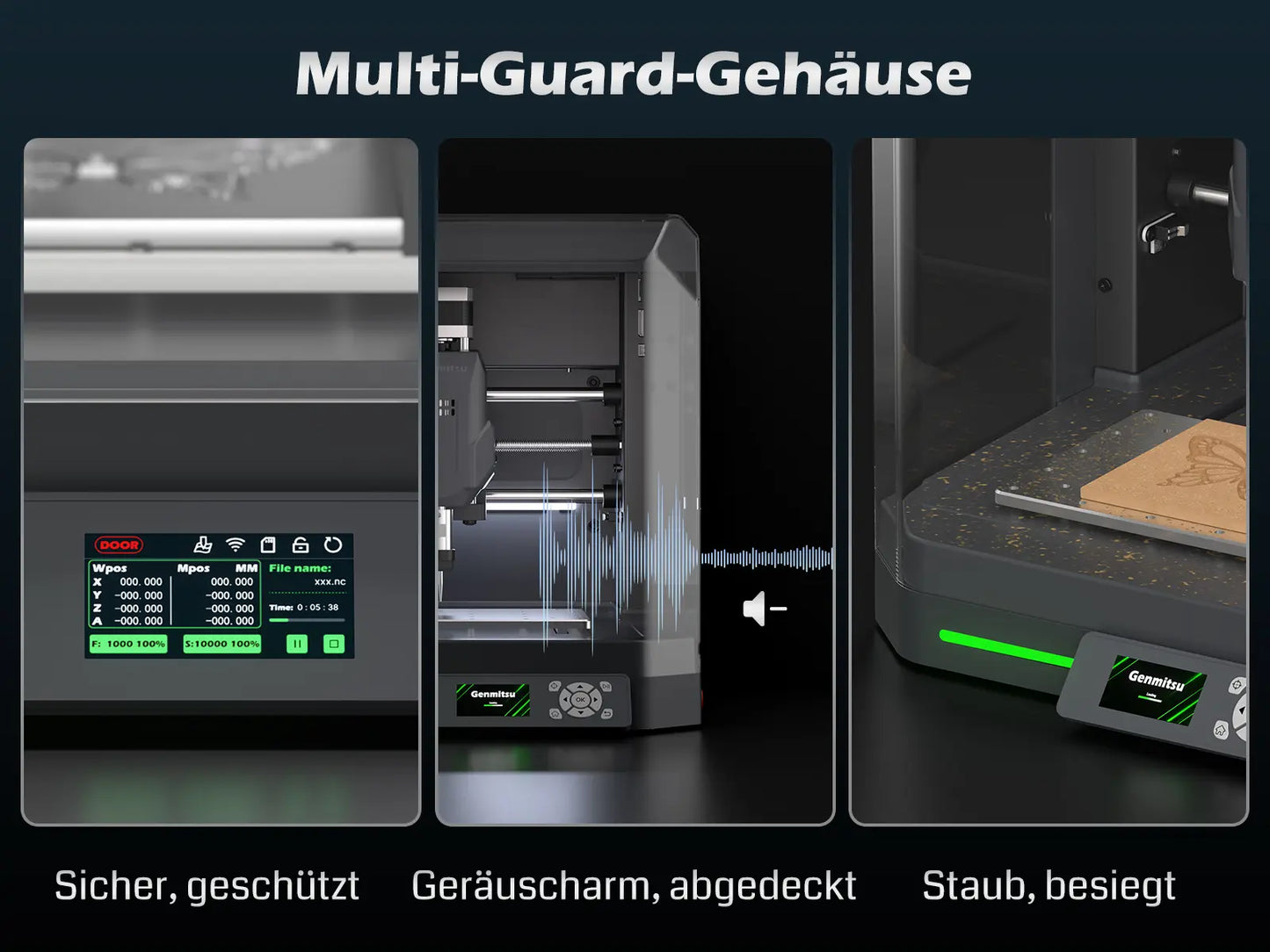 Cubiko CNC Router - Eine erschwingliche Desktop-CNC für alle