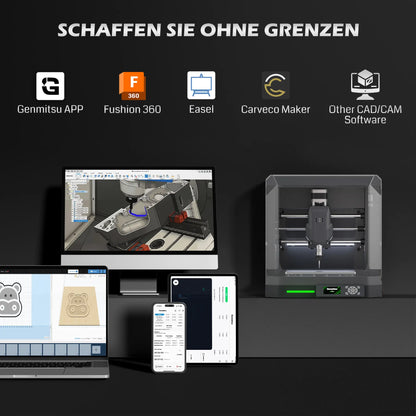 Cubiko CNC Router - Eine erschwingliche Desktop-CNC für alle