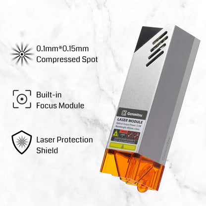 CFL55-33 5,5 W komprimiertes FAC-Lasermodul für CNC-Router der Serien 3018 CNC und 3020-PRO