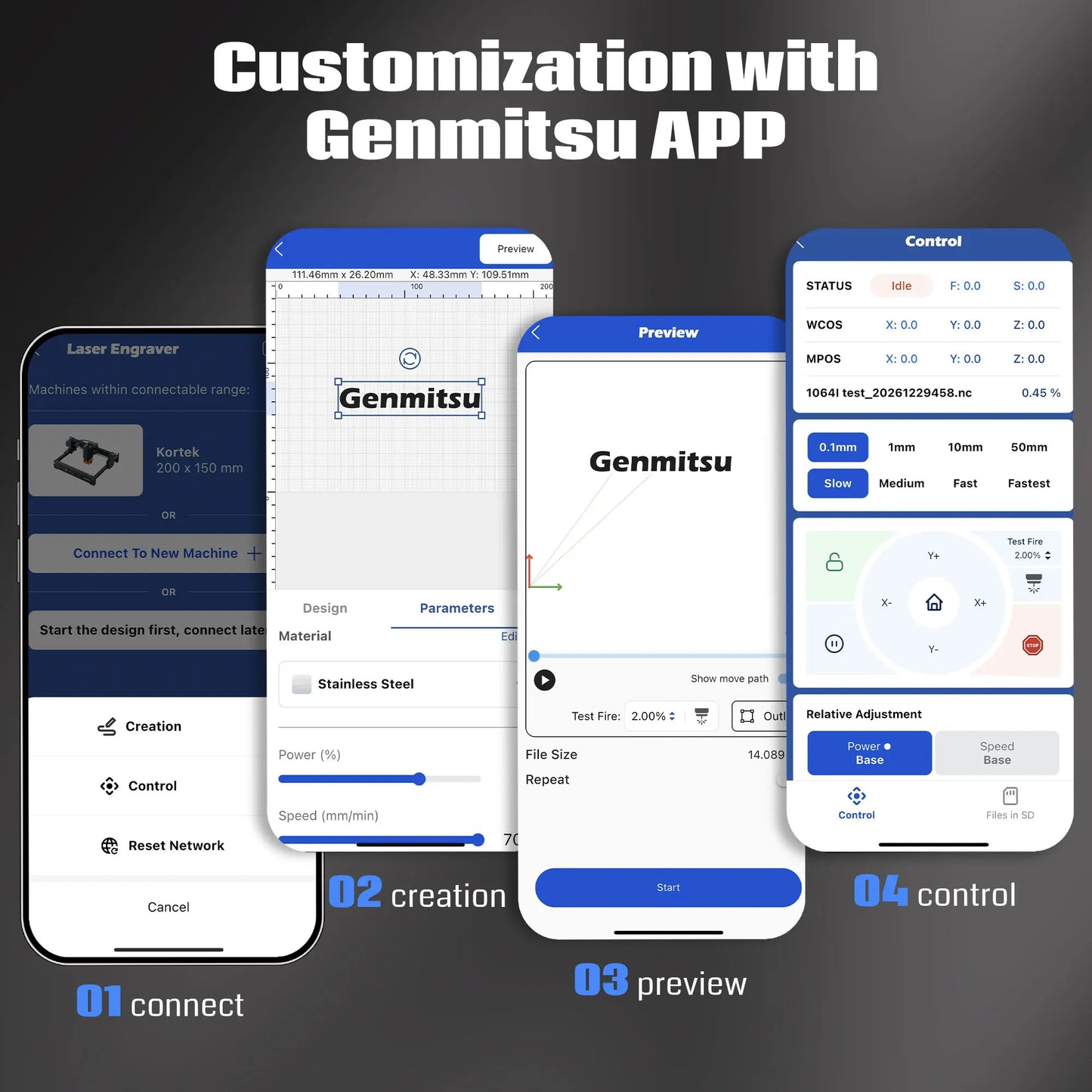 1064nm Infrarot-Lasermodul, 1W Zubehör für Kortek & Kiosk Laser-Graviermaschinen, 0,01 mm Gravurgenauigkeit, für Metall, Acryl, Hartplastik, DIY-Projekte, Klasse 1