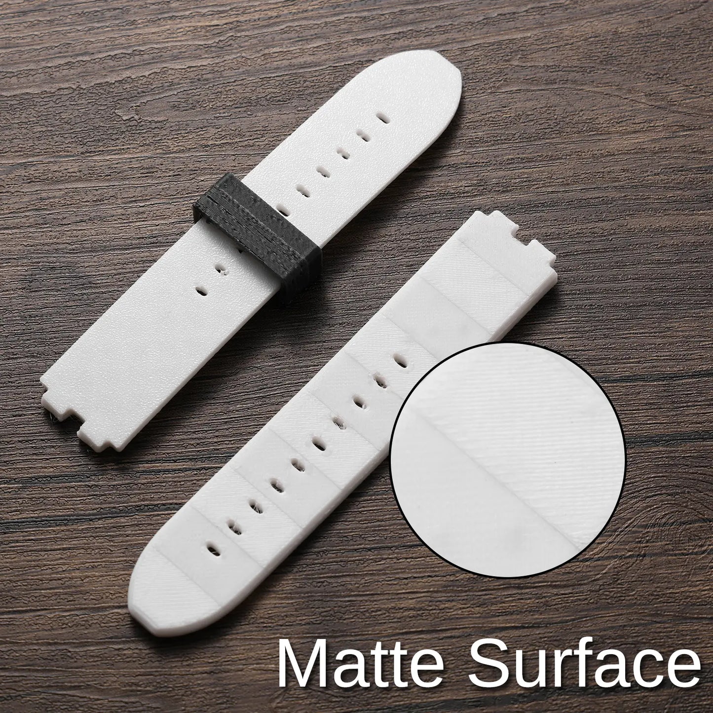 Mattes flexibles TPU Filament, 95A, ±0,05 mm, 1,75 mm, 1 kg, Schwarz/Weiß