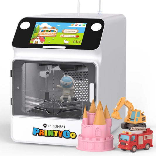 SainSmart PrintyGo 3D-Drucker für Kinder – Sicheres & einfaches 3D-Drucken für kreatives STEM-Lernen