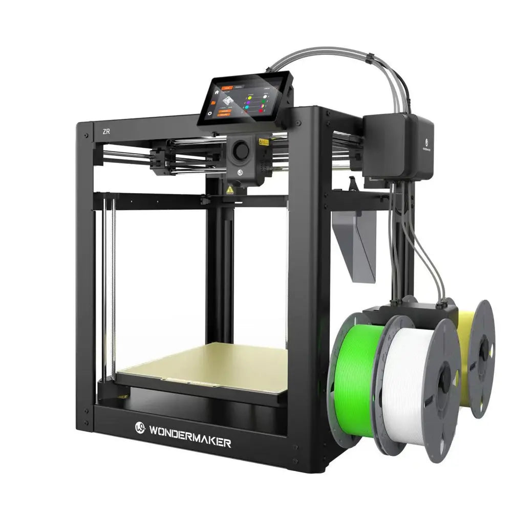 WonderMaker ZR & ZR Ultra 4 Toolheads 3D-Drucker mit Open Source, Mehrfarbdruck, schnellem Materialwechsel, 300300300 mm