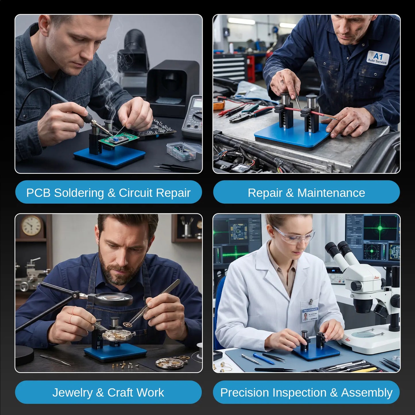 SainSmart magnetische Halteklammer für präzise Lötarbeiten