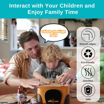 Kartonschneider-Set C1, klingenloses automatisches Papierschneidewerkzeug, fördert die Entwicklung handwerklicher Fähigkeiten bei Kindern