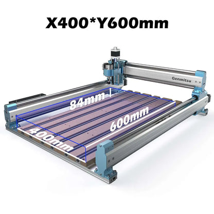2040, 2060, 4060 Aluminium- & MDF-Hybrid-Spoilboard für 4040-PRO CNC Router XY-Achsen-Erweiterungsset