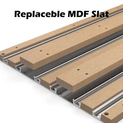 2040, 2060, 4060 Aluminium- & MDF-Hybrid-Spoilboard für 4040-PRO CNC Router XY-Achsen-Erweiterungsset