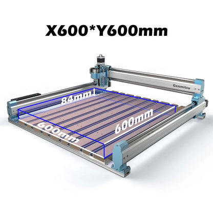2040, 2060, 4060 Aluminium- & MDF-Hybrid-Spoilboard für 4040-PRO CNC Router XY-Achsen-Erweiterungsset