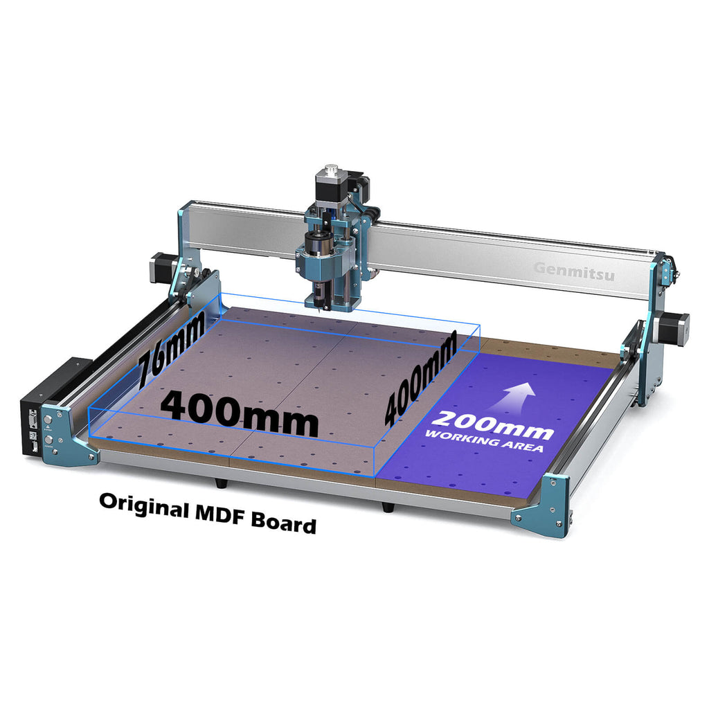 X-Achsen-Erweiterungskit für 4040 Reno, Verlängerung der X-Achse auf 600 mm, Upgrade 4040 auf 6040/6080