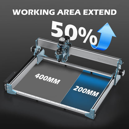 X-Achsen-Erweiterungskit für 4040 Reno, Verlängerung der X-Achse auf 600 mm, Upgrade 4040 auf 6040/6080