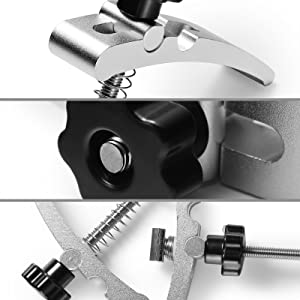 MCPV2 2-teiliges Mini-Halteklemmen-Set, für T-Schiene und geformtes Spoilboard