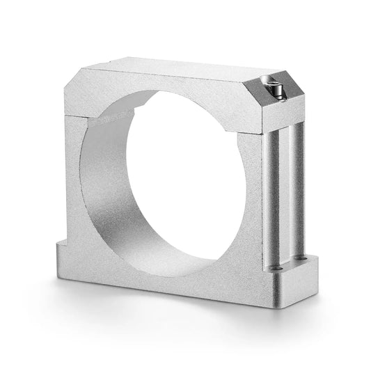 80 mm Aluminium-Spindelmotorhalterung für CNC-Fräsen, kompatibel mit wassergekühlten Spindeln der Genmitsu PROVer XL-Serie (4030/4040/6050)