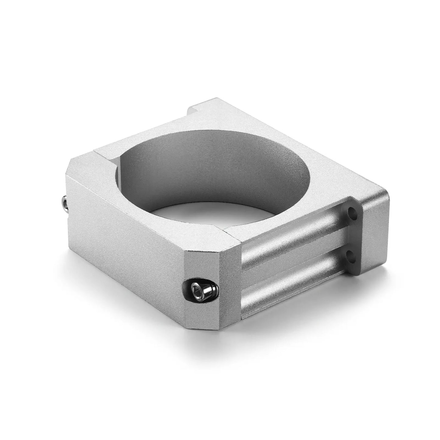 80 mm Aluminium-Spindelmotorhalterung für CNC-Fräsen, kompatibel mit wassergekühlten Spindeln der Genmitsu PROVer XL-Serie (4030/4040/6050)