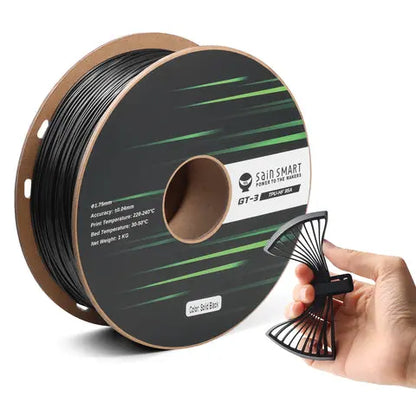 GT-3 High-Speed 95A Flexibles TPU Filament, ±0,04mm, 1,75mm, 1kg, Schwarz Weiß Rot Gelb Blau Grün Transparent