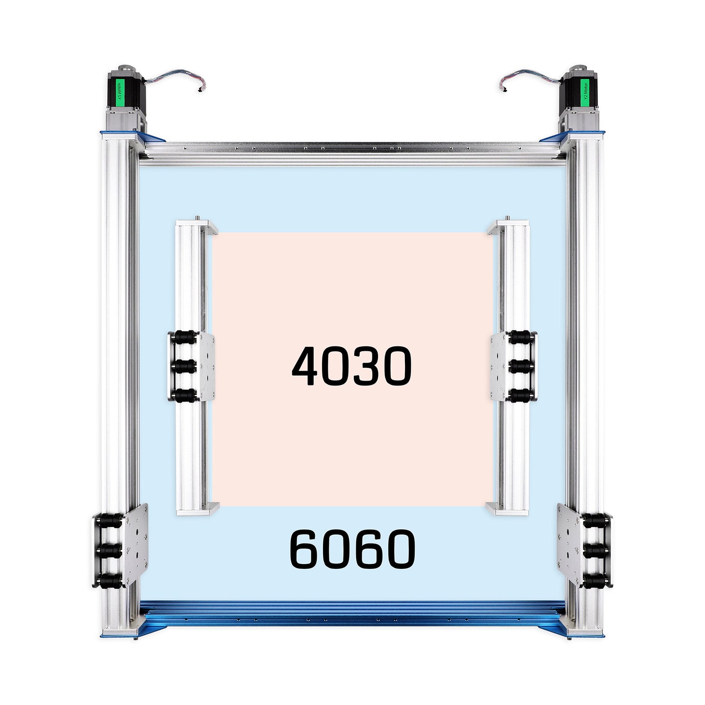 Genmitsu 24" x 24" (600 x 600 mm) XY-Achsen-Erweiterungssatz für CNC-Fräsmaschine PROVerXL 4030