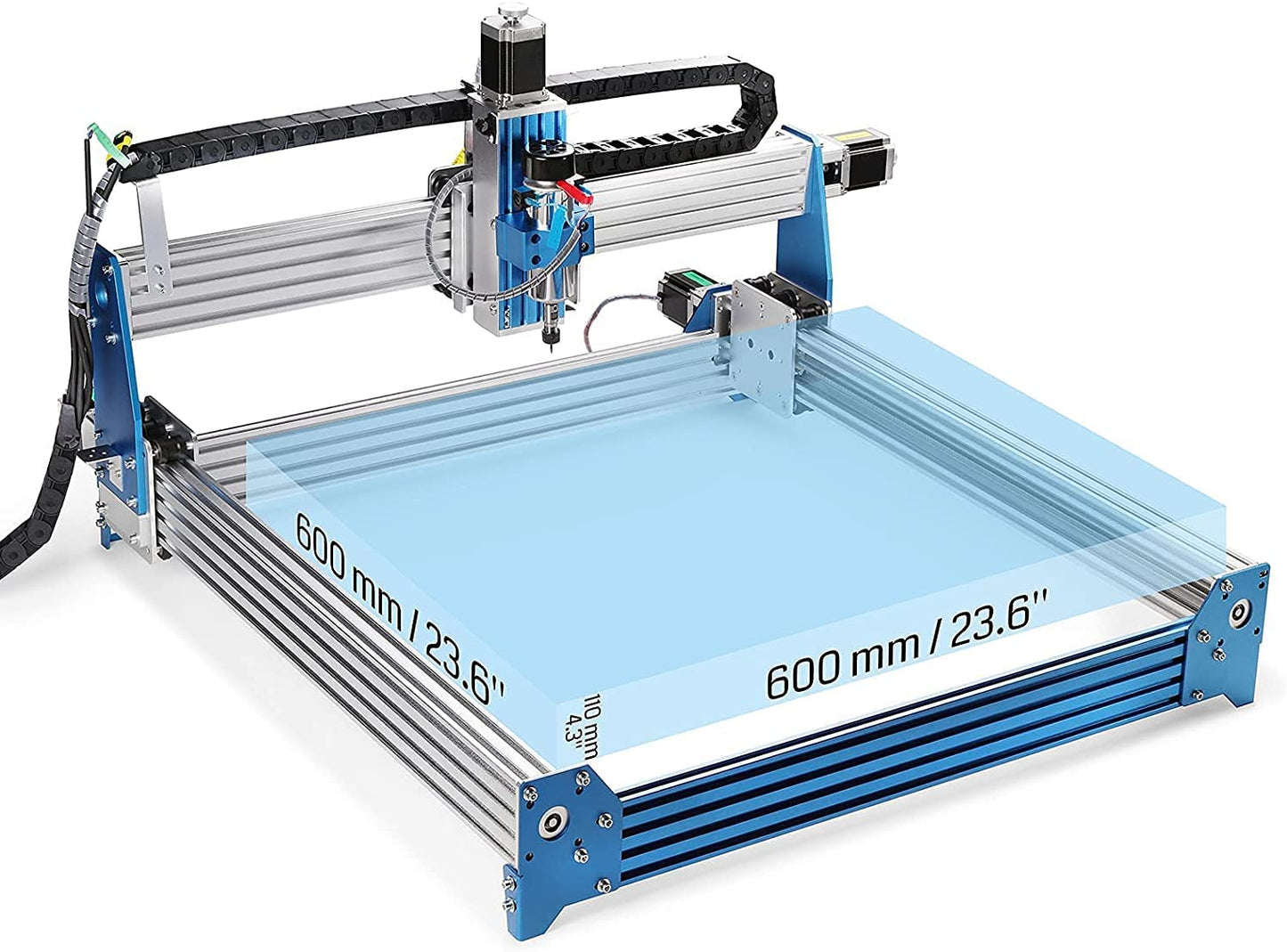 Genmitsu 24" x 24" (600 x 600 mm) XY-Achsen-Erweiterungssatz für CNC-Fräsmaschine PROVerXL 4030-6