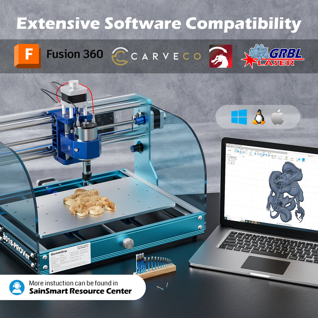 Genmitsu 3018-PROVer V2 CNC Fräse