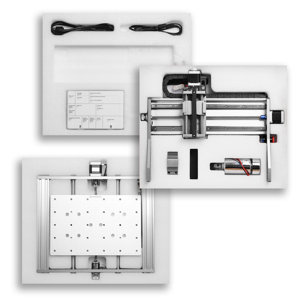 Genmitsu 3020-PRO MAX V2 CNC Fräsmaschine zum Schneiden und Schnitzen von Metall