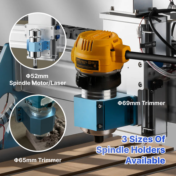 Genmitsu CNC Machine PROVerXL 6050 Plus Voor Metaal Hout Acryl MDF Snijwerk Grbl Besturing Frees Cnc Routermachine Genmitsu CNC Machine PROVerXL 6050 Plus Voor Metaal Hout Acryl MDF Snijwerk Grbl Besturing Frees Cnc Routermachine