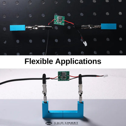 Magnetische Löthilfen von SainSmart, starkes magnetisches und flexibles separates Design, Schweißwerkzeugsatz für elektrische Drahtkomponenten