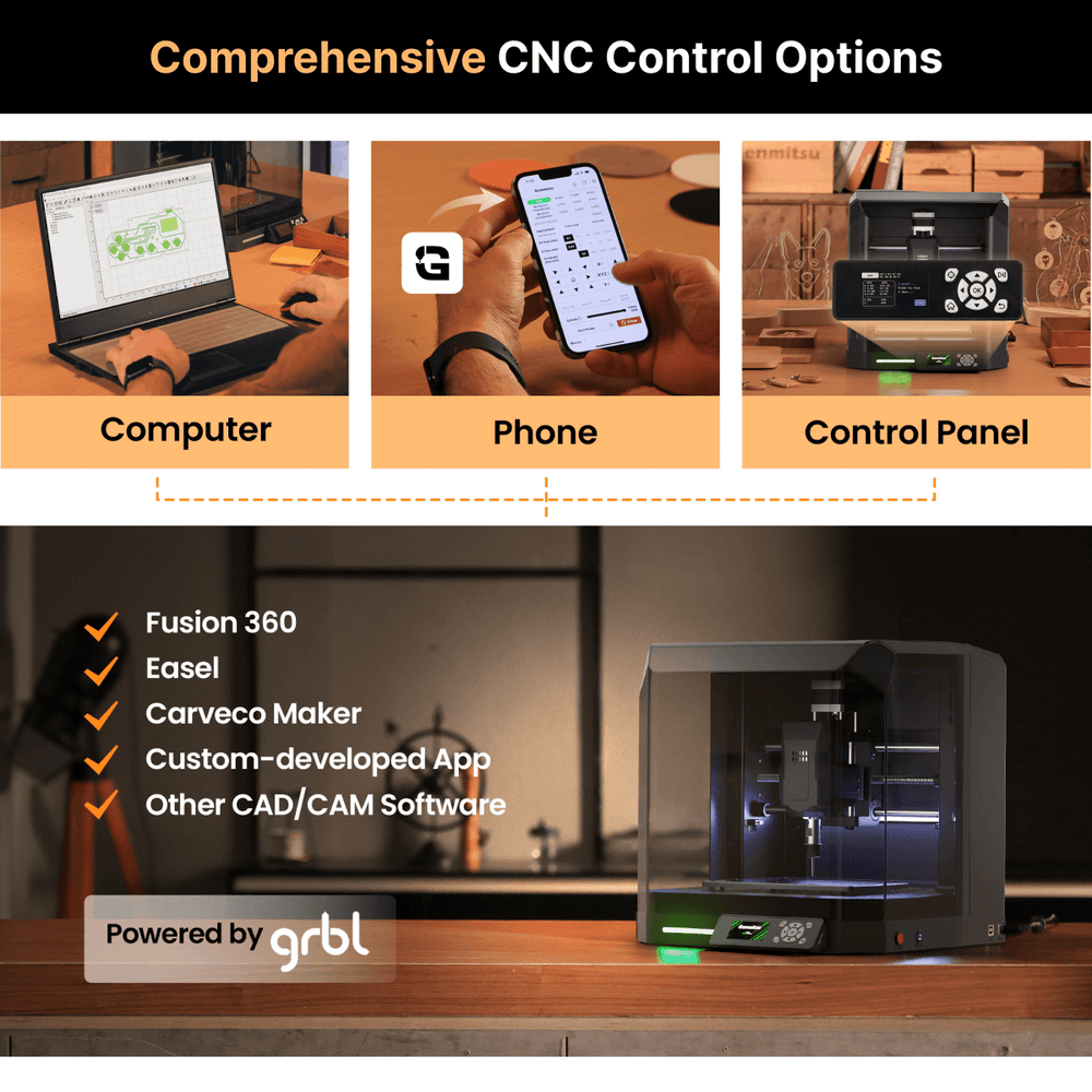 Cubiko CNC Router - Eine erschwingliche Desktop-CNC für alle