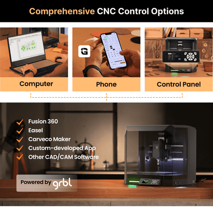 Cubiko CNC Router - Eine erschwingliche Desktop-CNC für alle