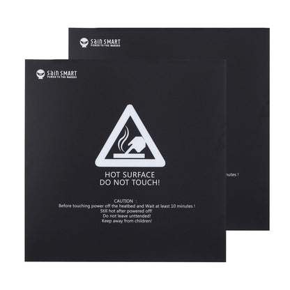 [discontinued] 3D Printer Build Surface for Heated Bed, Pack of 2