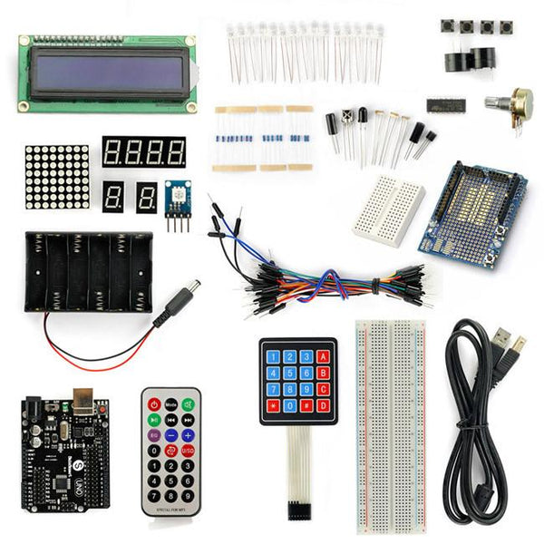 [discontinued] SainSmart Arduino UNO R3+Keypad Kit mit Projekten