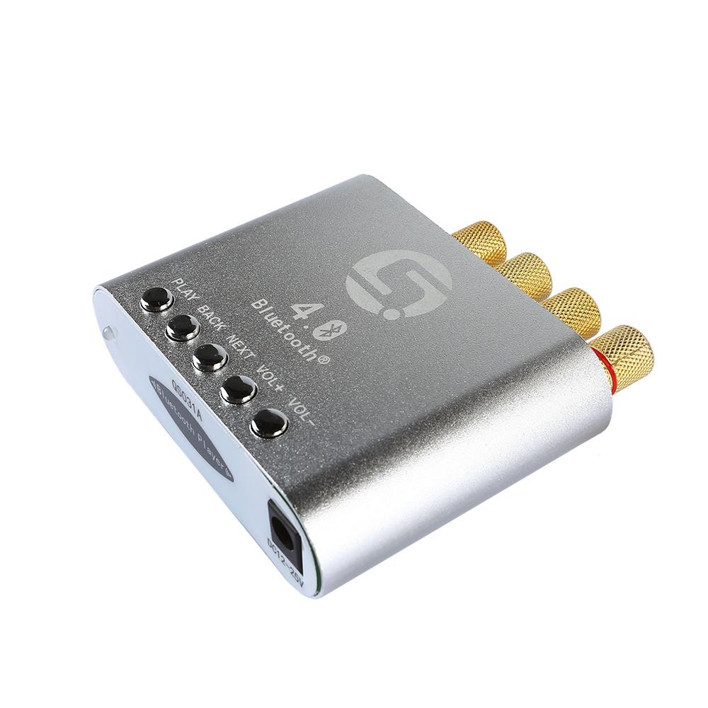 [discontinued] Mini Stereo Hi-Fi Bluetooth 50W+50W Power Amplifier audio Headphone AMP