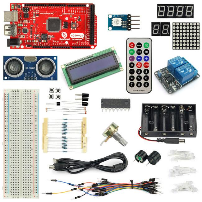 [discontinued] SainSmart MEGA ADK R3 + 1602LCD + Distance sensor + 2CH ...
