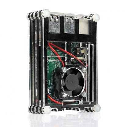 SainSmart Slices Gehäuse + Lüfter für Raspberry Pi 2 B Raspberry Pi 3