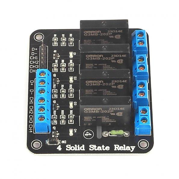 [discontinued] 4/8-Channel 5V 2A Solid State Relay, High Level Trigger