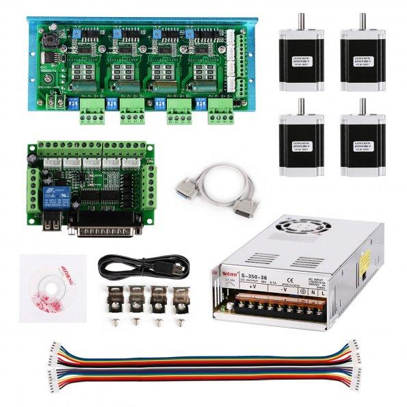 [discontinued] CNC TB6600 4-Axis Stepper Motor Driver Board Kit