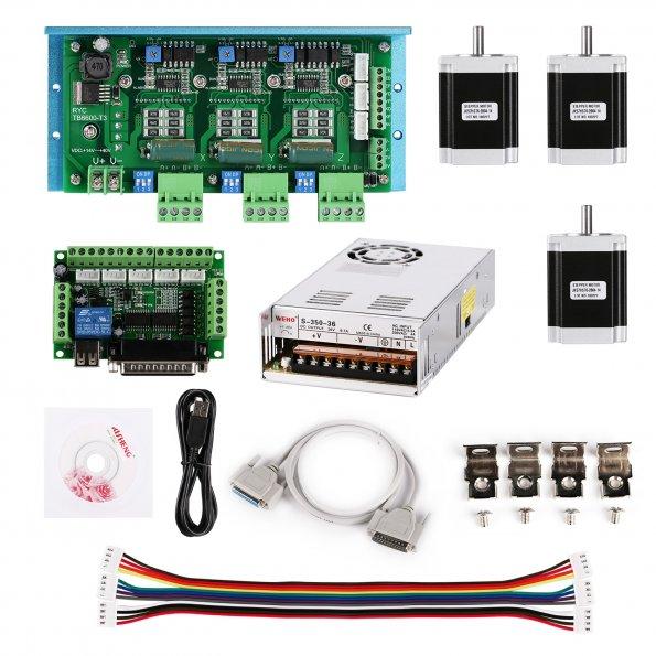 [discontinued] CNC TB6600 3-Axis Stepper Motor Driver Board Kit