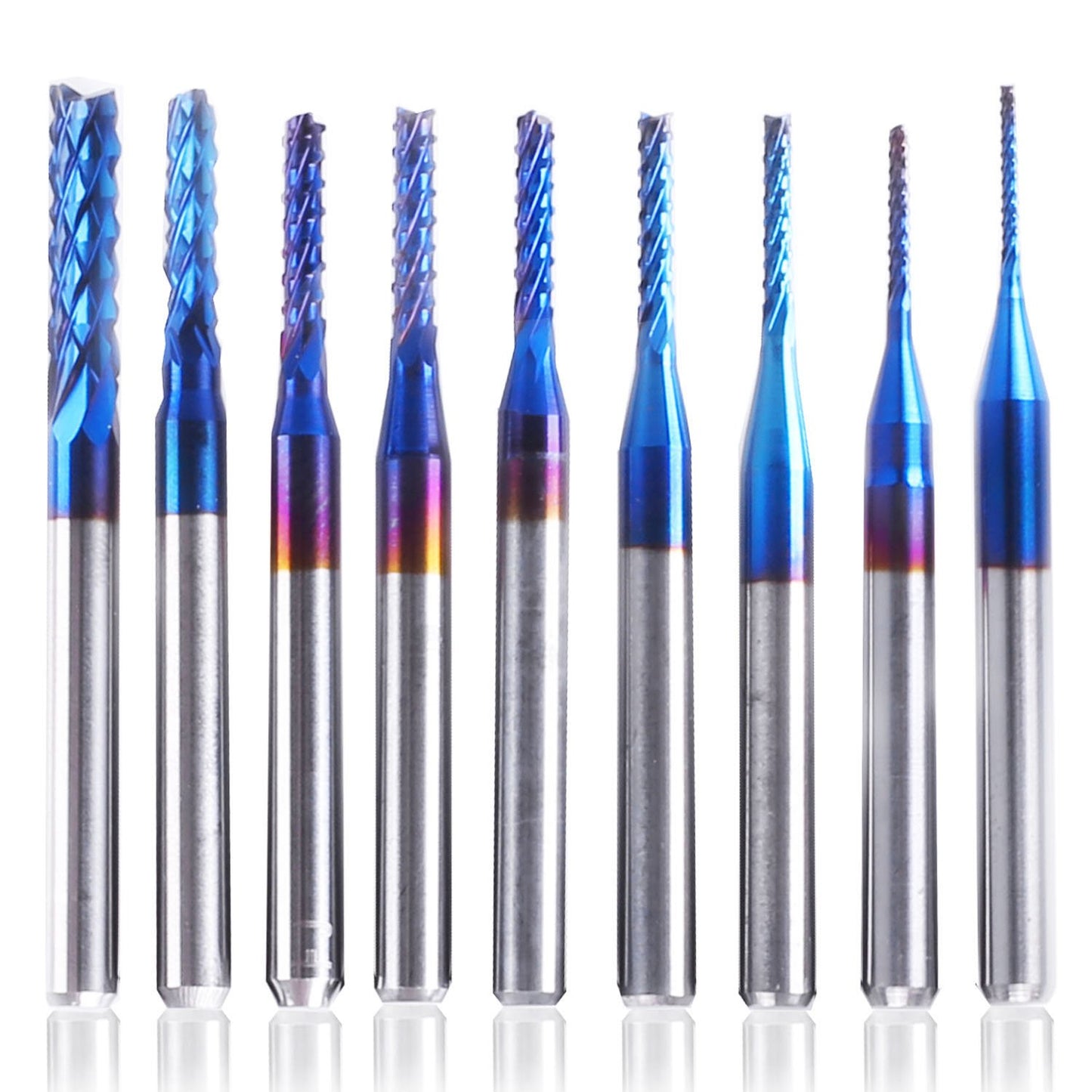 SainSmart Genmitsu Nano Blue Coat End Mill CNC Router Bits 1