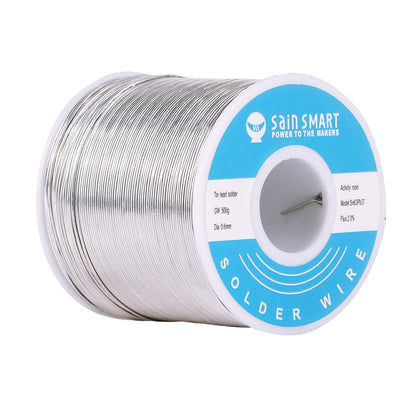 SainSmart Solder Wire | 0.6mm 500g | Sn63 Pb37