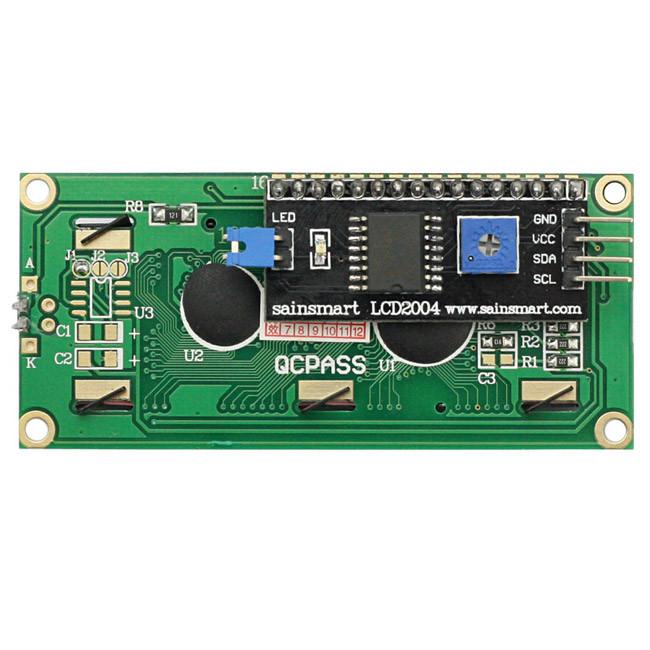 [discontinued] 16x2 IIC/I2C/TWI Serial LCD Display, White on Blue