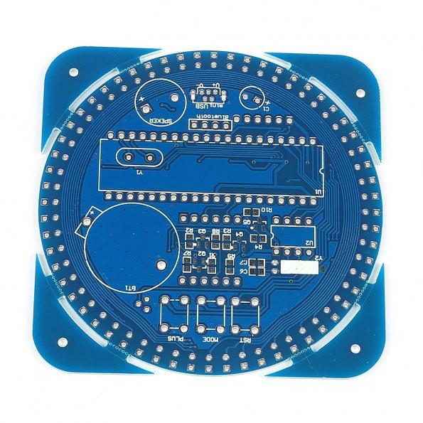 Rotierend LED Elektronische Digitaluhr DIY Kit