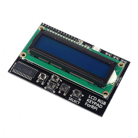 [discontinued] 16x2 I2C IIC Interface RGB LED Display  + Keypad für Raspberry Pi